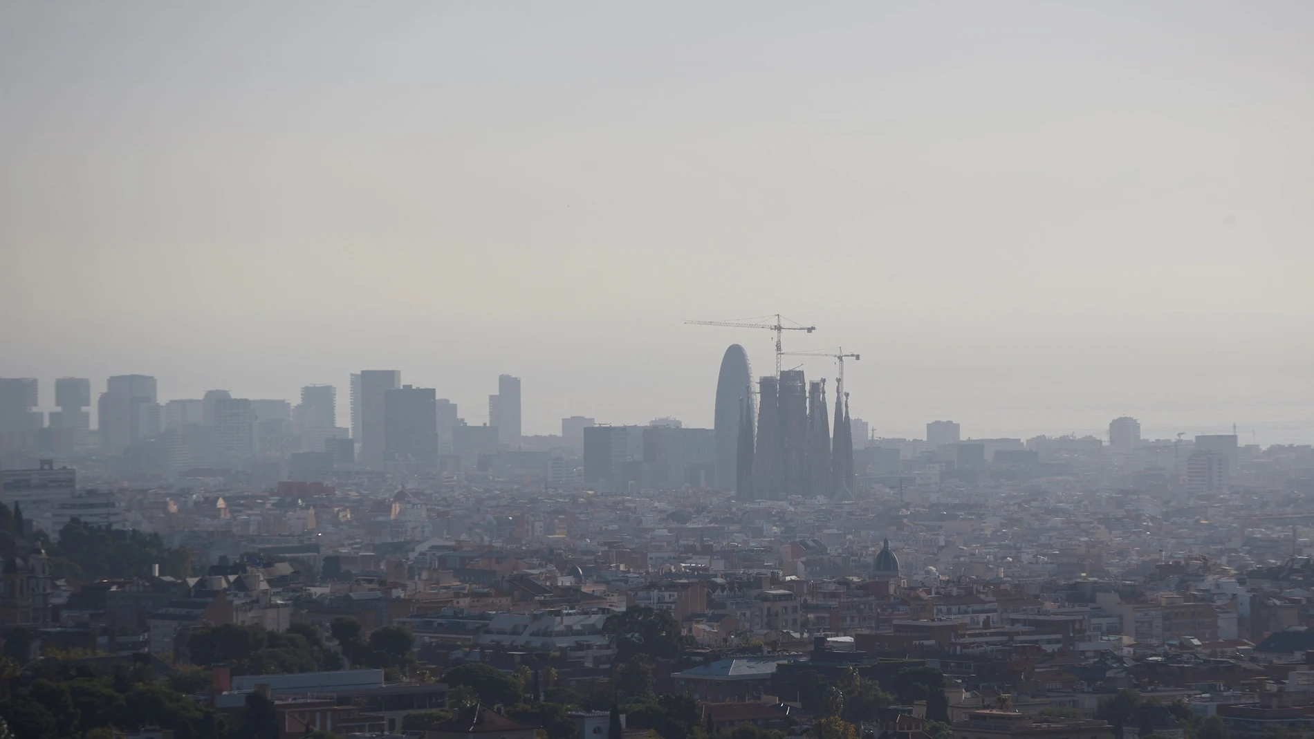 Contaminación en la ciudad de Barcelona