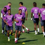 Entrenamiento del Real Madrid
