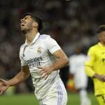 Asensio se lamenta tras fallar una ocasión ante el Villarreal