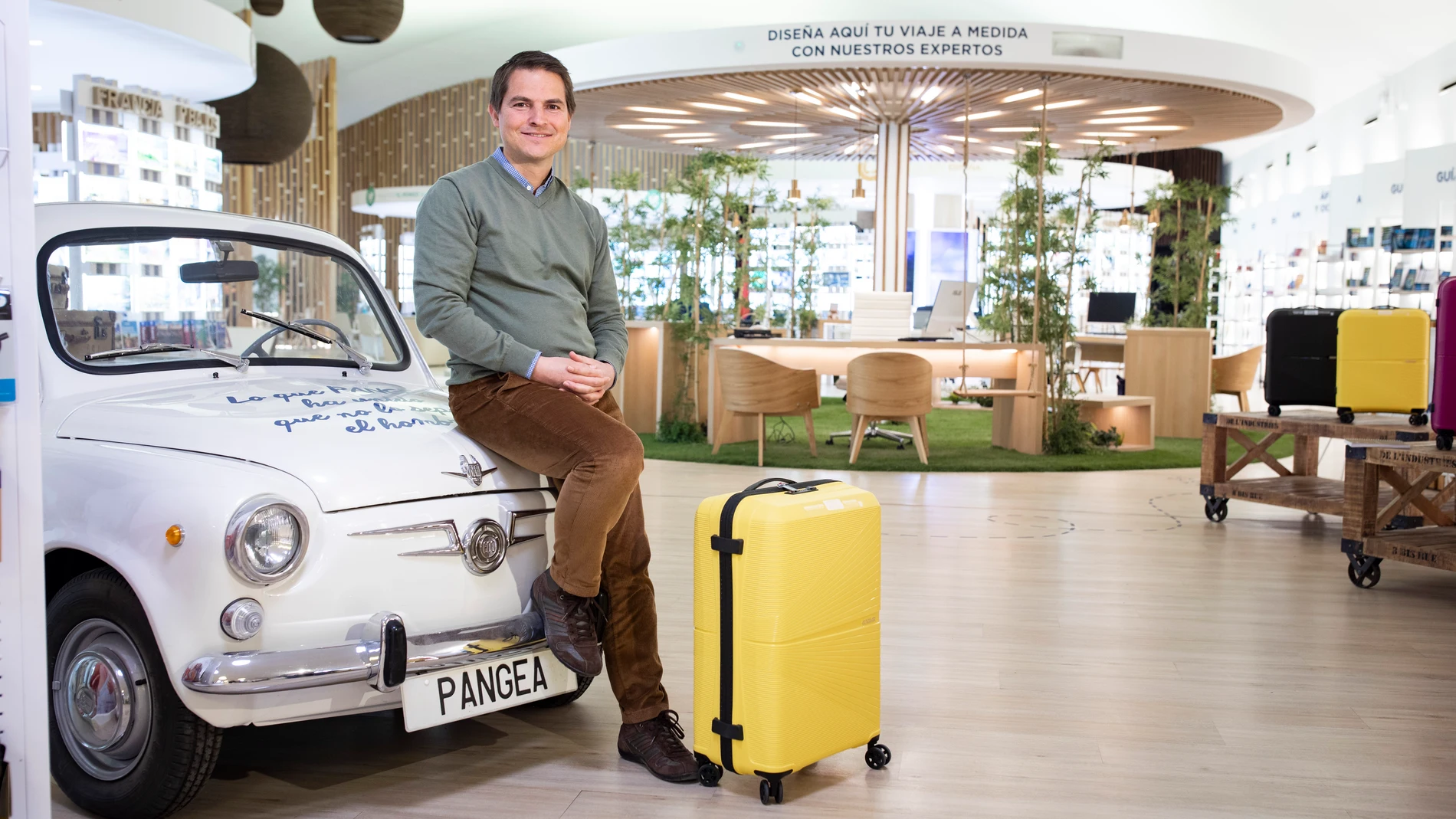 El CEO de Pangea, David Hernández