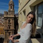 Alejandra Rubio con vestido de Asos.