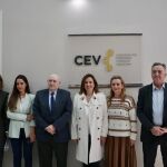 Catalá, hoy en la sede de la CEV