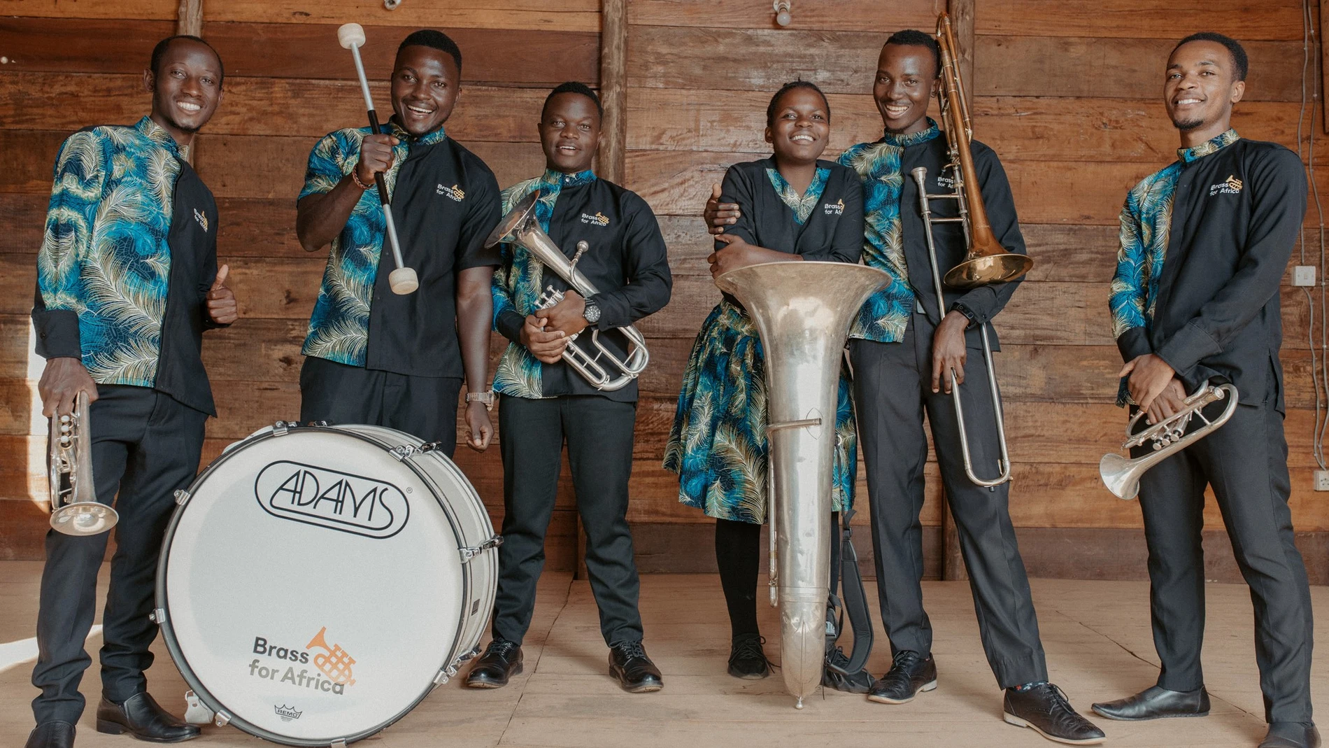 El ensemble de metales ‘Brass for África’