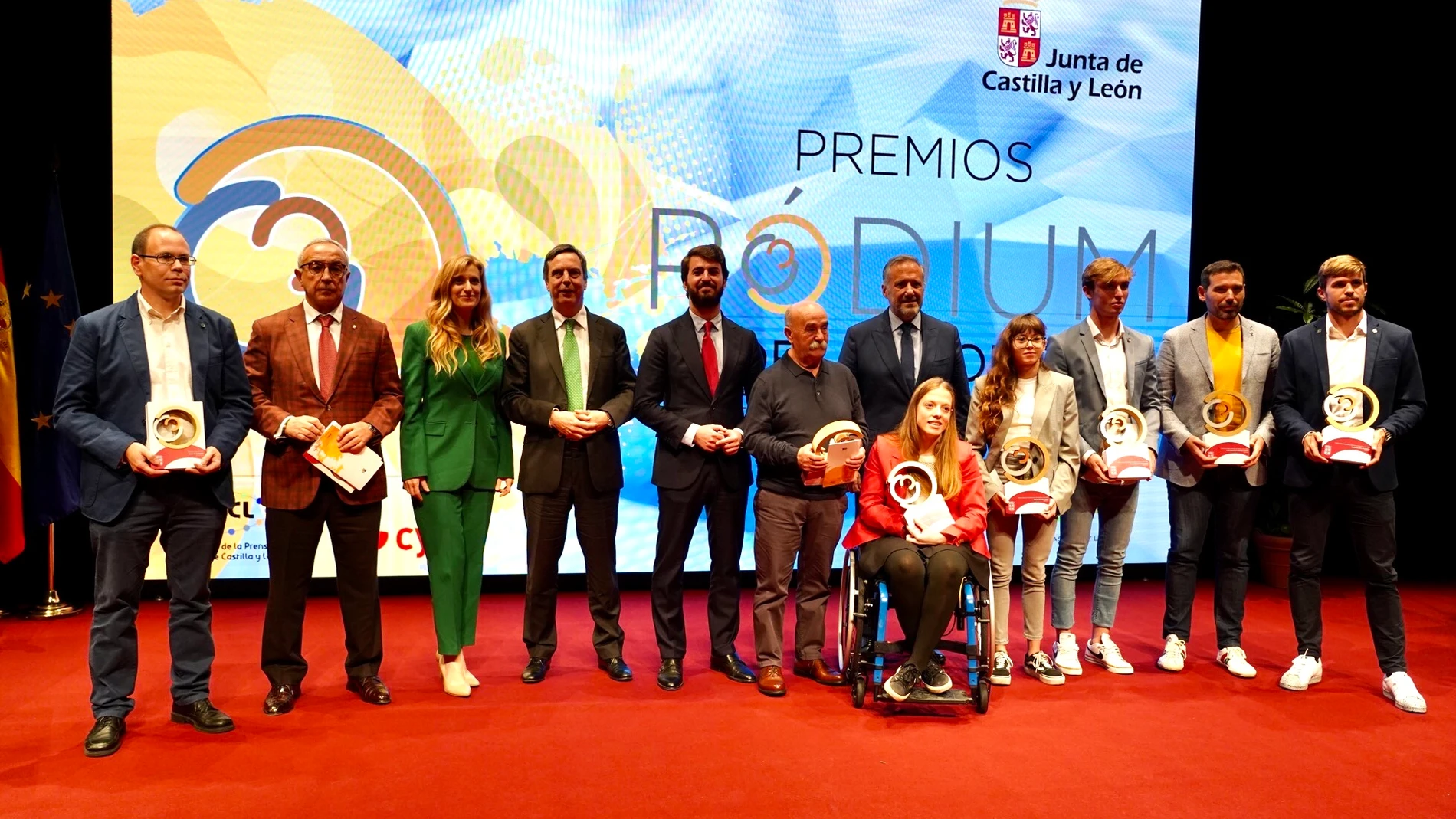 Última entrega de los Premios Pódium del Deporte de Castilla y León