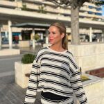Amelia Bono sabe que el mono vaquero es tendencia. 