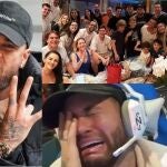 Los escándalos del lesionado Neymar 
