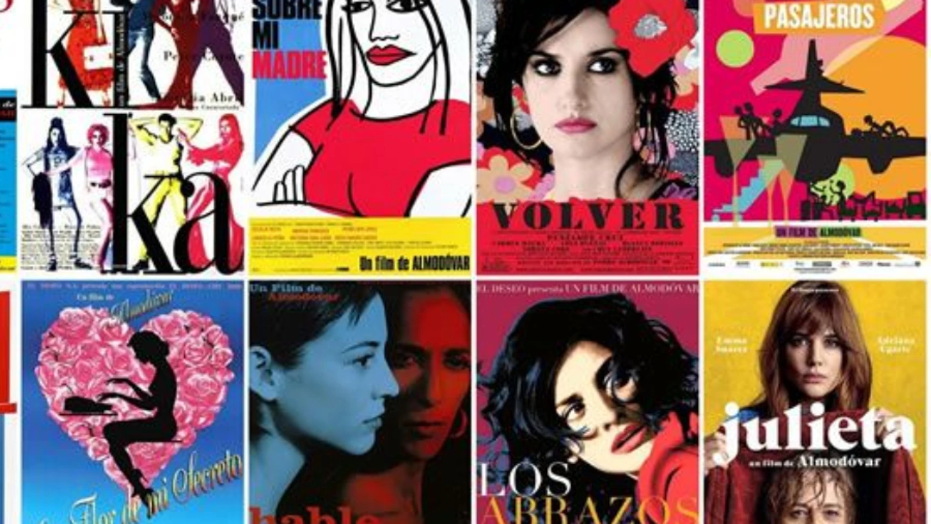 Carteles películas de Pedro Almodóvar