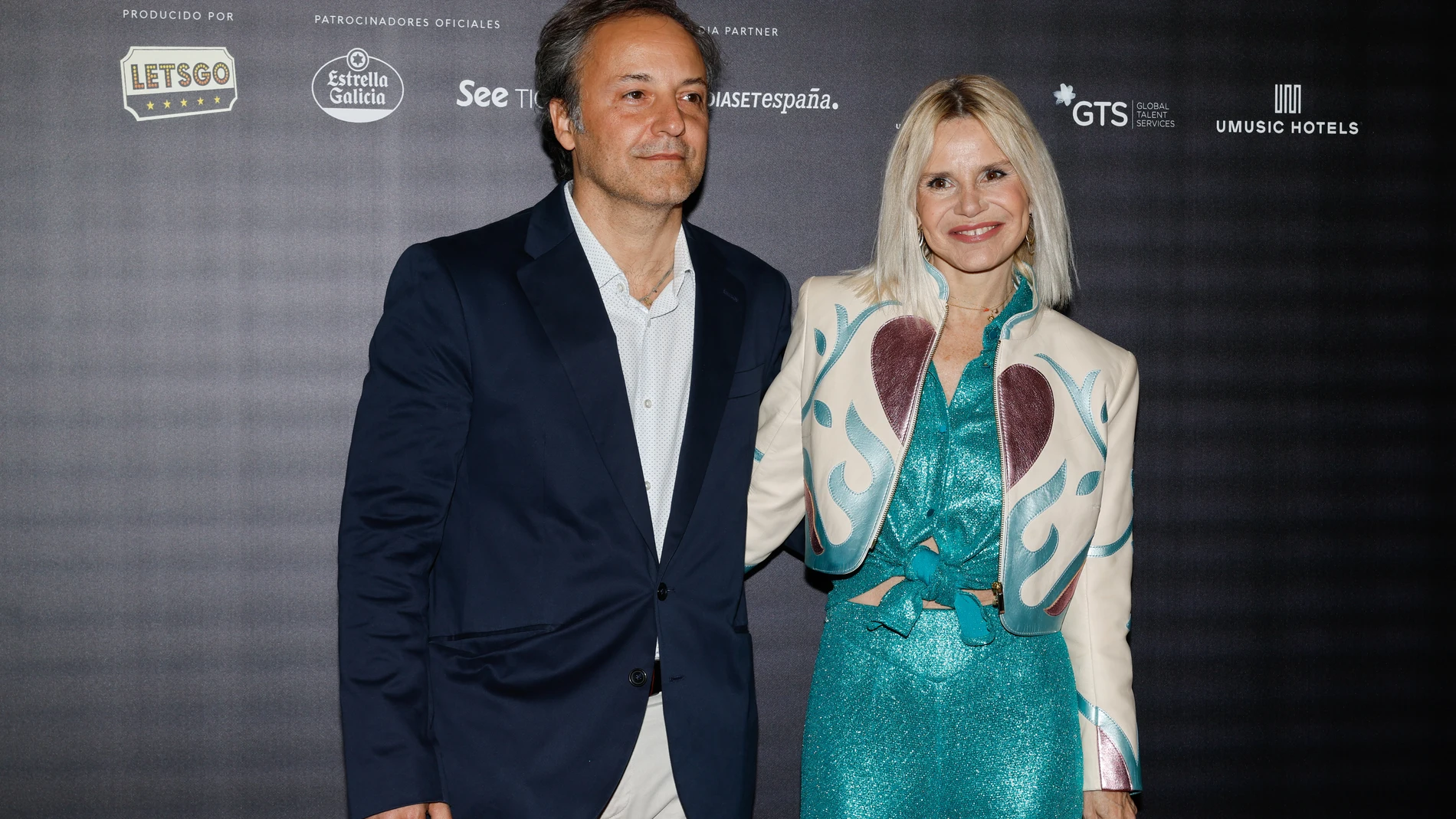 Narcís Rebollo y Eugenia Martínez de Irujo en la premier de 'Oco, The Show' en Madrid