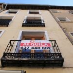 Un piso en alquiler en una calle de Valladolid