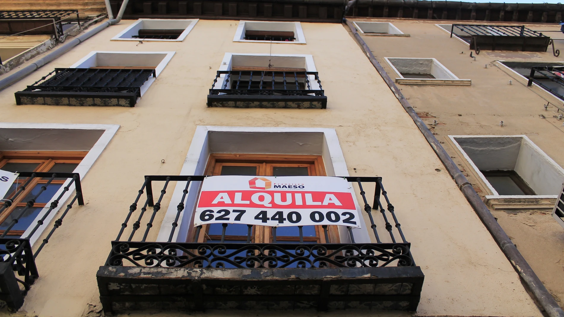 Un piso en alquiler en una calle de Valladolid