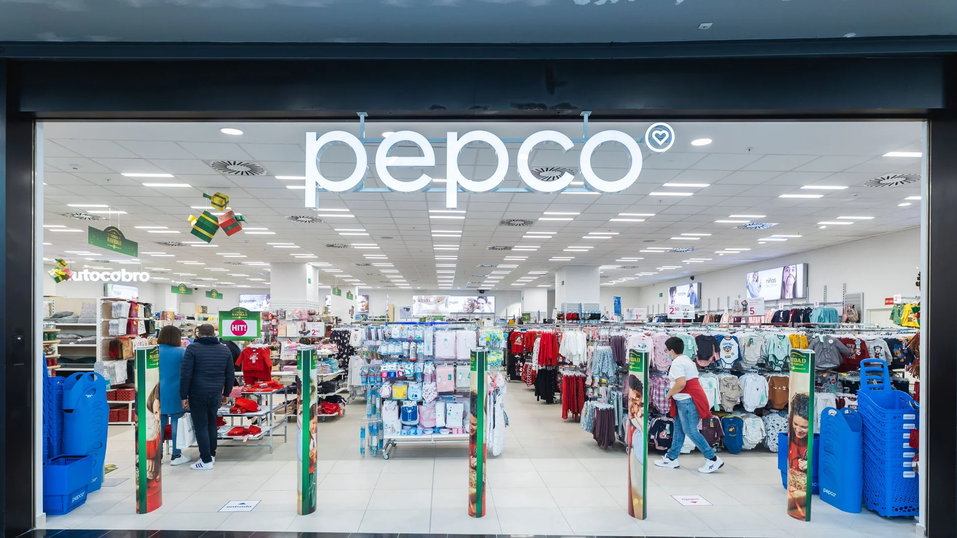 Entrada a unas de las tiendas Pepco