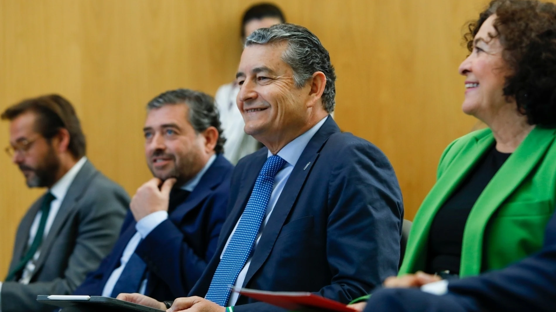 El consejero de la Presidencia, Interior, Diálogo Social y Simplificación Administrativa, Antonio Sanz, en la presentación de la Fundación AI Granada Research&Innovation