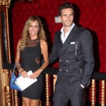 Lara Dibildos y Pablo Marqués en una imagen de 2016