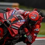 Pecco Bagnaia, en el circuito de las Américas