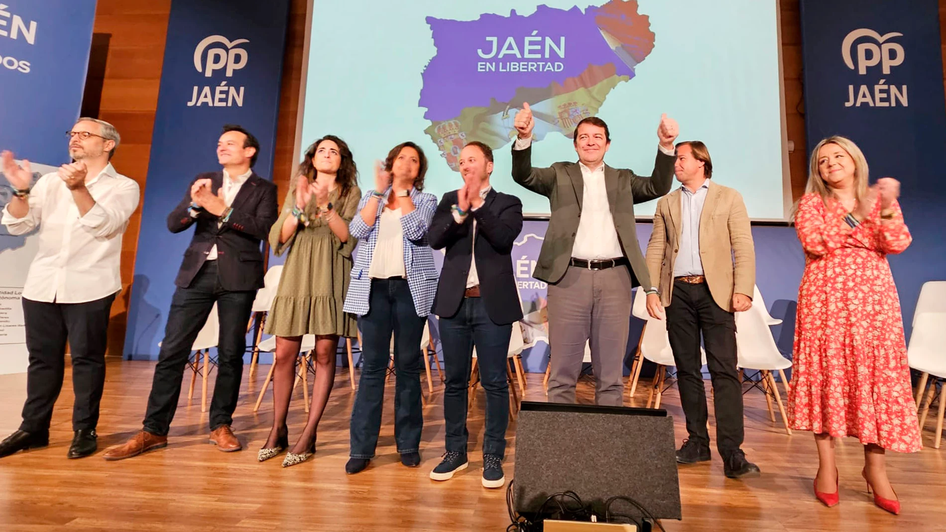 El presidente del PP de Castilla y León, Alfonso Fernández Mañueco, participa en Jaén en la Convención provincial “Jaén en libertad”