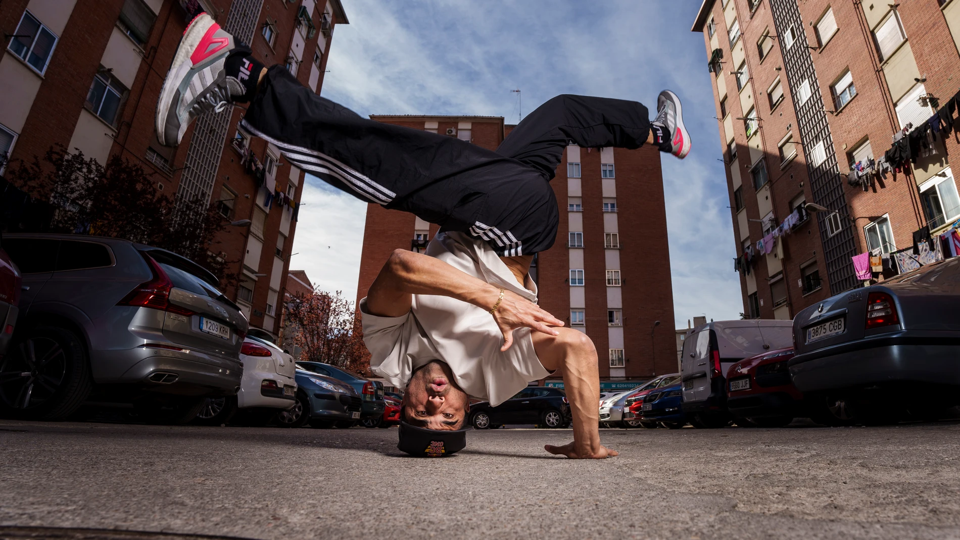 Graciel Stenio, bailarín de Brake Dance que participará en los Juegos Olímpicos.