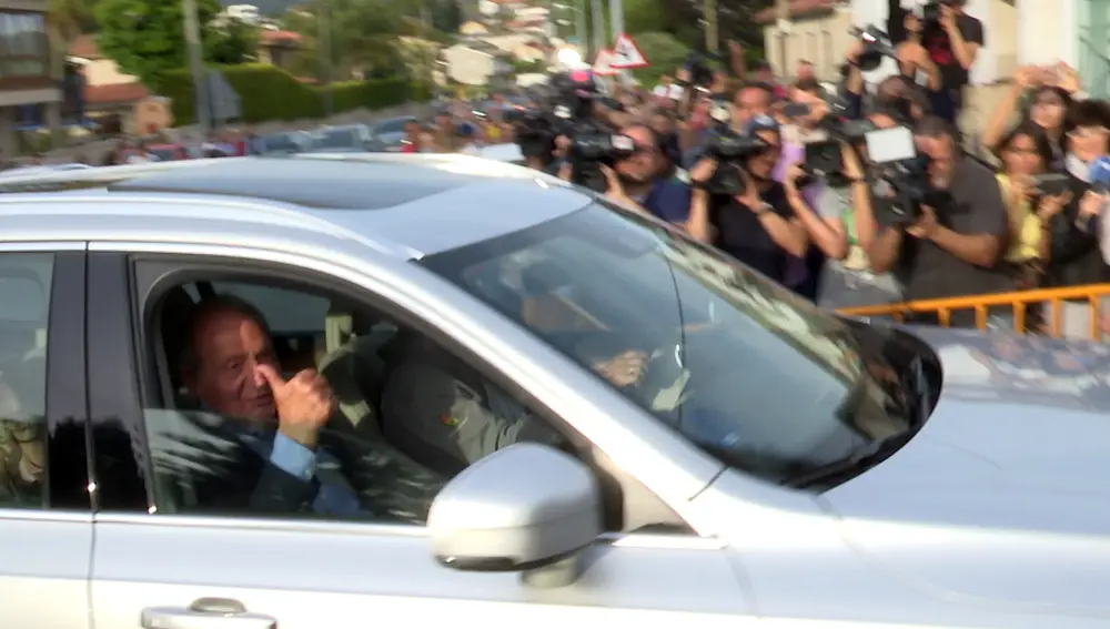AMP.- Rey Juan Carlos aterrizará este miércoles sobre las 12.00 horas en Vigo en un vuelo privado procedente de Londres