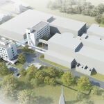 Infografía de la planta de energía térmica Brno North, en República Checa