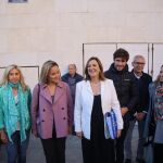 Marta Torrado, Paula Llobet, Maria José Catalá, Juan Carlos Caballero, Santiago Ballester y Julia Climent