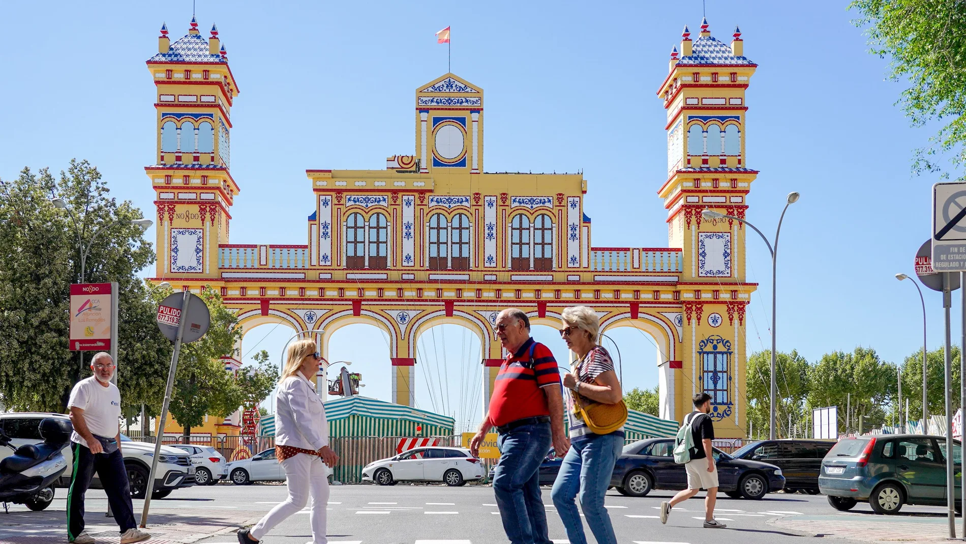 La ciudad se prepara para la Feria de Abril 2023