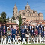 Presentación del equipo de García Carbayo para el Ayuntamiento de Salamanca