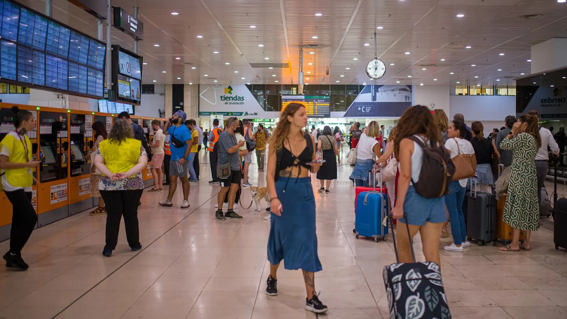 Estación de Sants en Barcelona