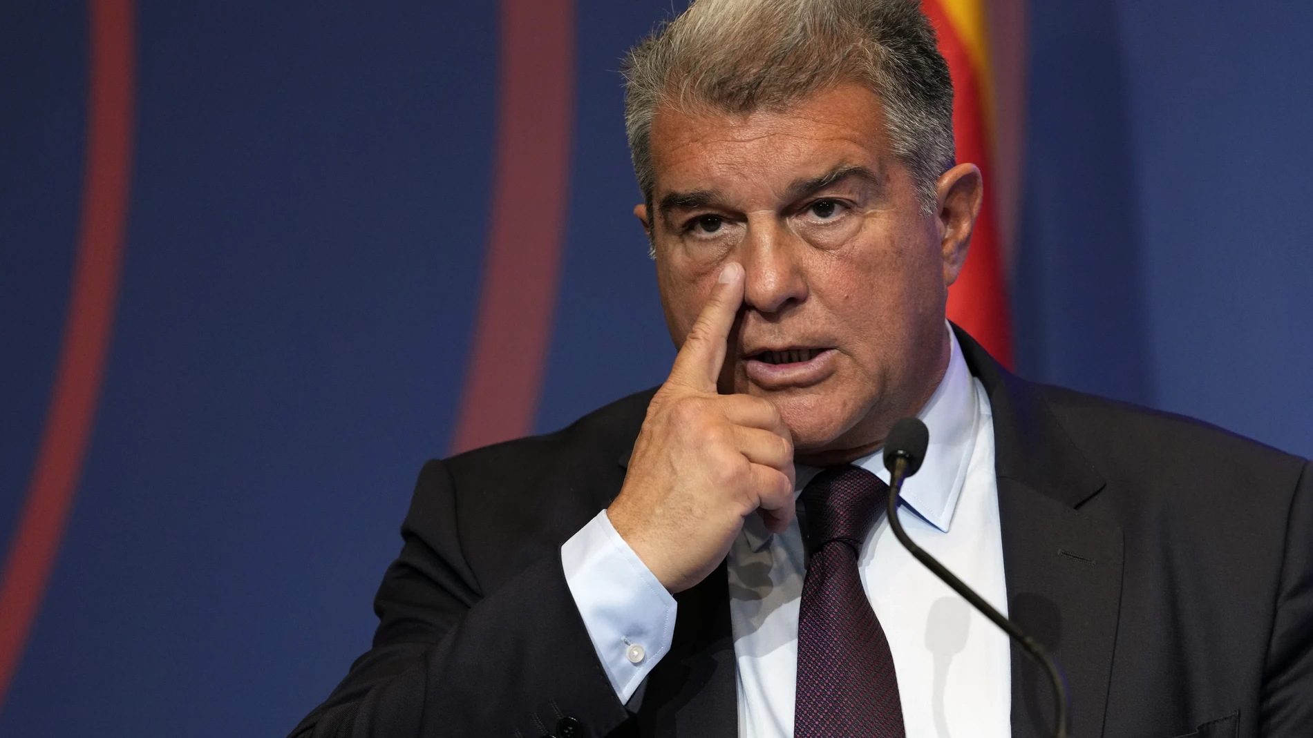 Joan Laporta, presidente del Barça