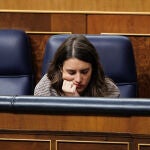 Vox lleva a votación al próximo Pleno del Congreso la destitución de Irene Montero por la ley del 'solo sí es sí'