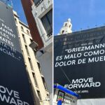 Las pancartas contra Griezmann