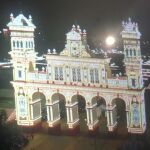 La portada de la Feria de Abril inspirada en la Plaza de España