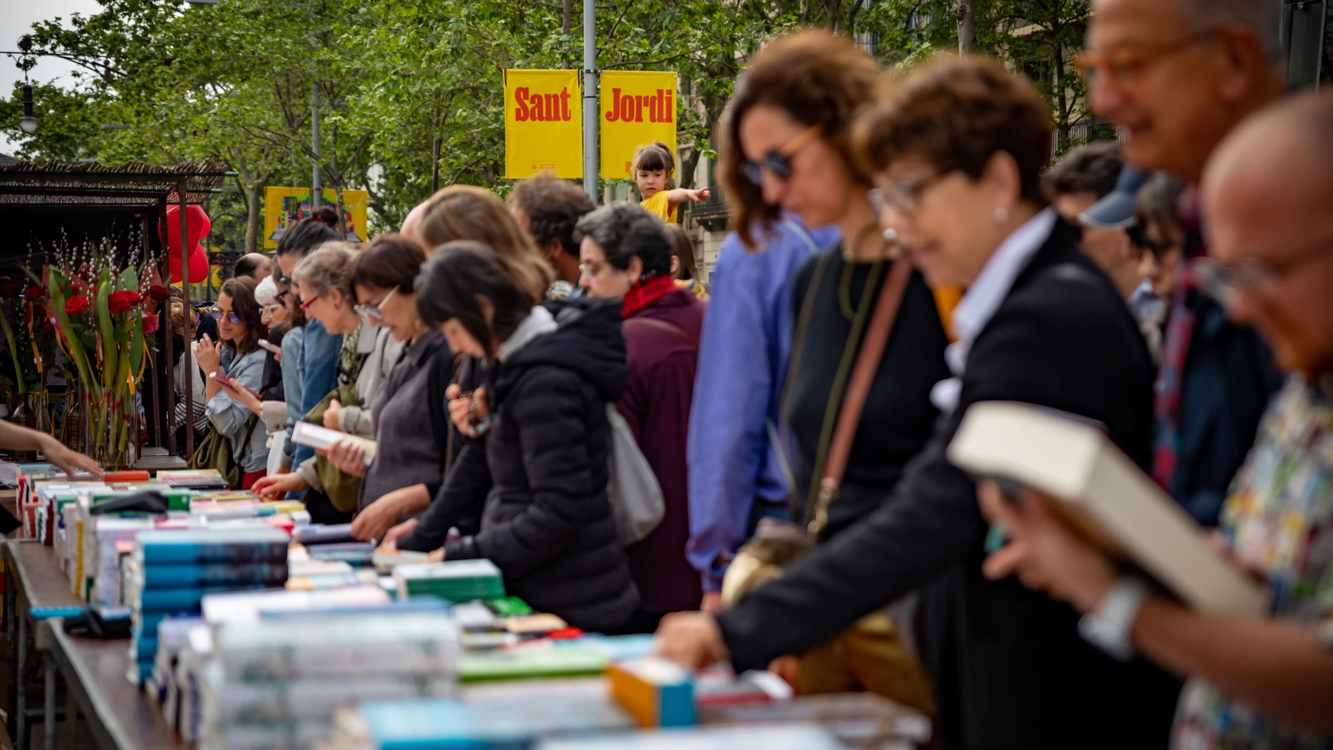 Sant Jordi.- Los libreros catalanes subrayan que Sant Jordi "ha superado las expectativas"