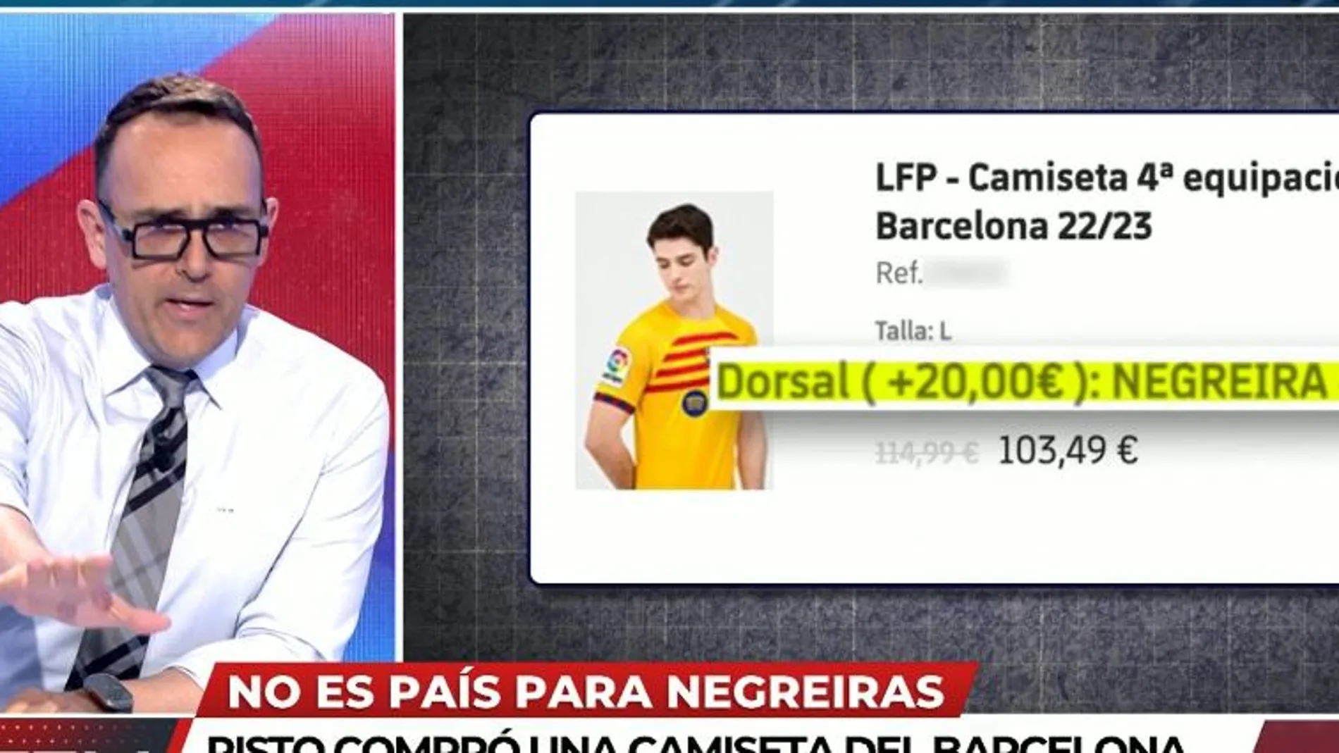 El vacile de Risto Mejide al Barcelona y el comentario de Pilar Rahola
