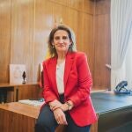 La vicepresidenta Teresa Ribera