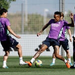 Entrenamiento del Real Madrid