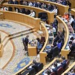 Belarra ve "artificio" en el choque entre Sánchez y Feijóo en el Senado porque pactaron la reforma del 'sí es sí'