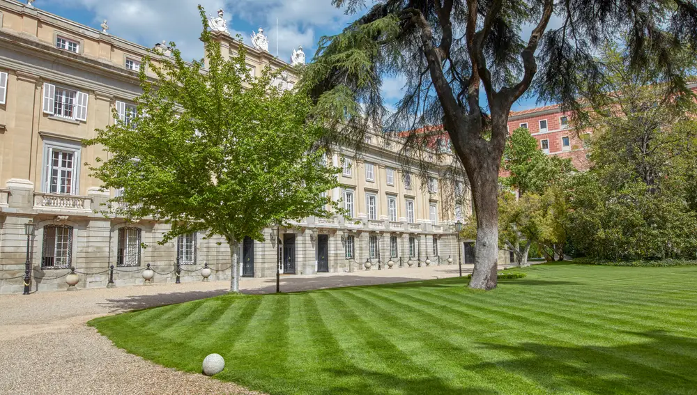 Los jardines del Palacio de Liria