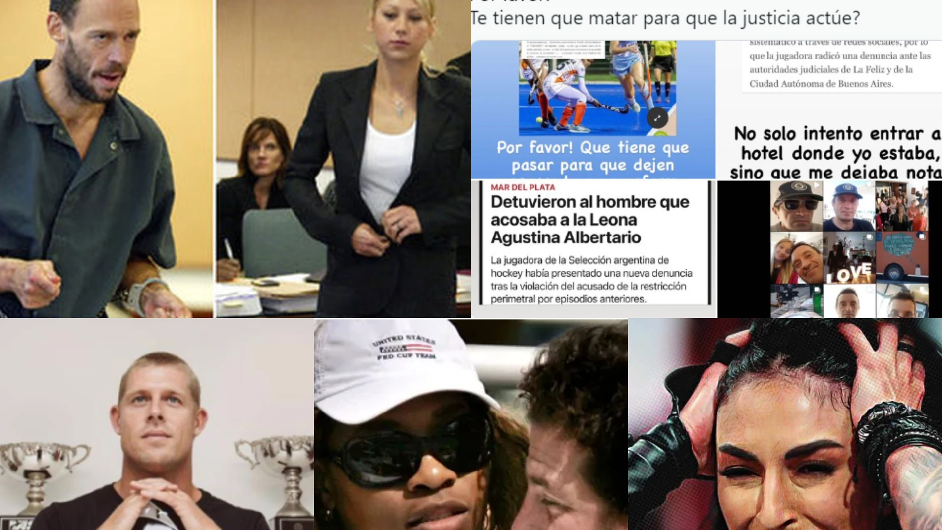 Deportistas bajo el terror del acoso