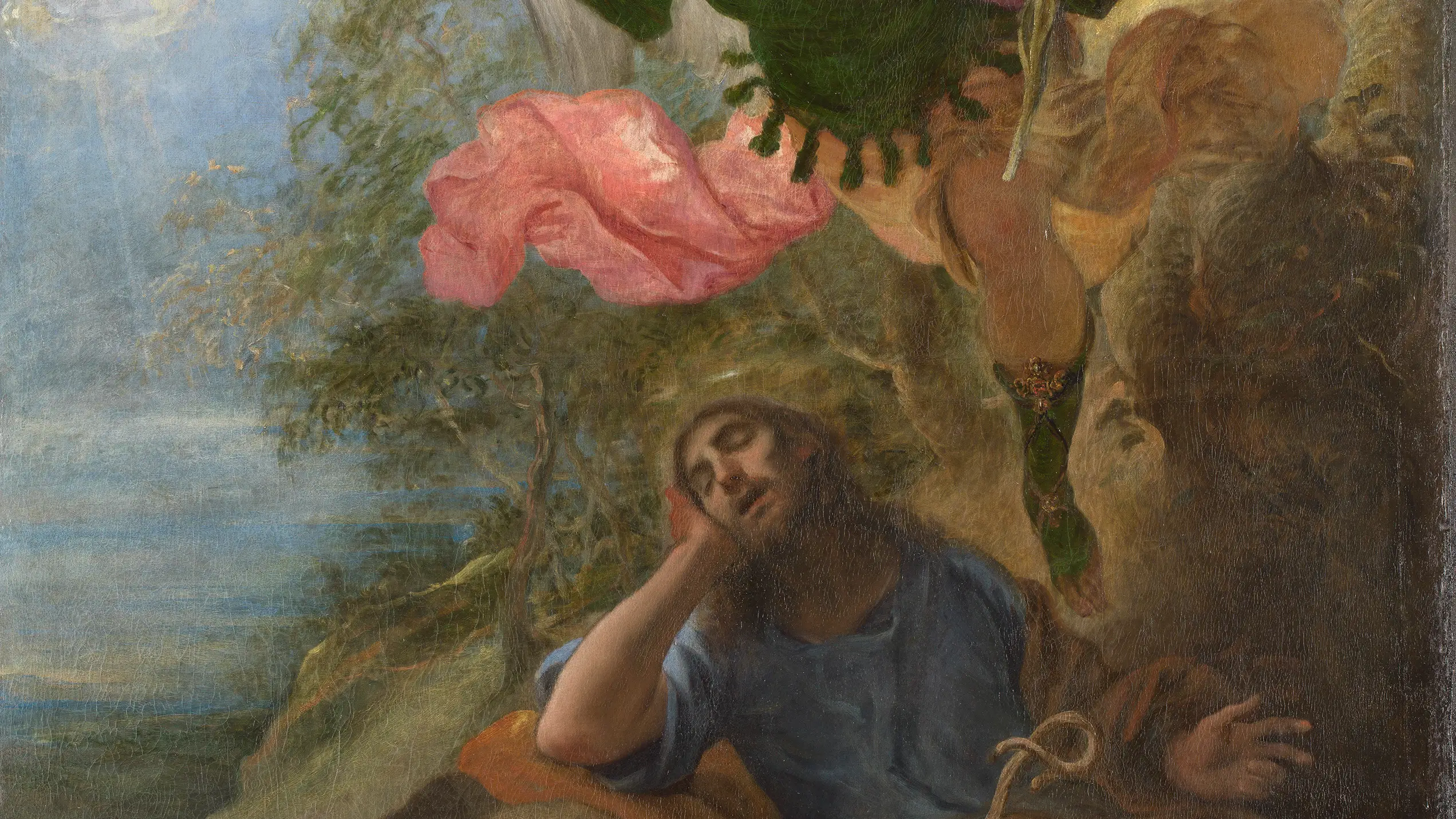 &quot;El sueño de San José&quot; (después de la restauración) 
