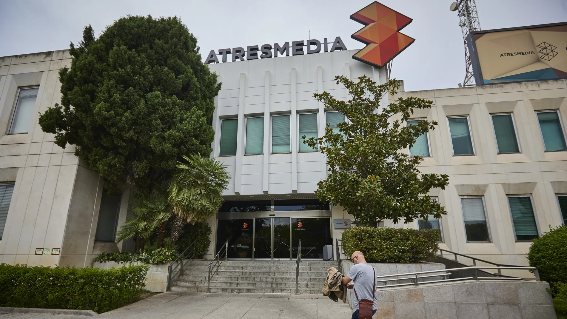 Fachada de la sede de Atresmedia