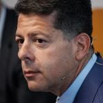El ministro principal de Gibraltar, Fabian Picardo, durante el III Congreso Nacional de la Sociedad Civil, en el Wizink Center, a 27 de abril de 2023, en Madrid (España).