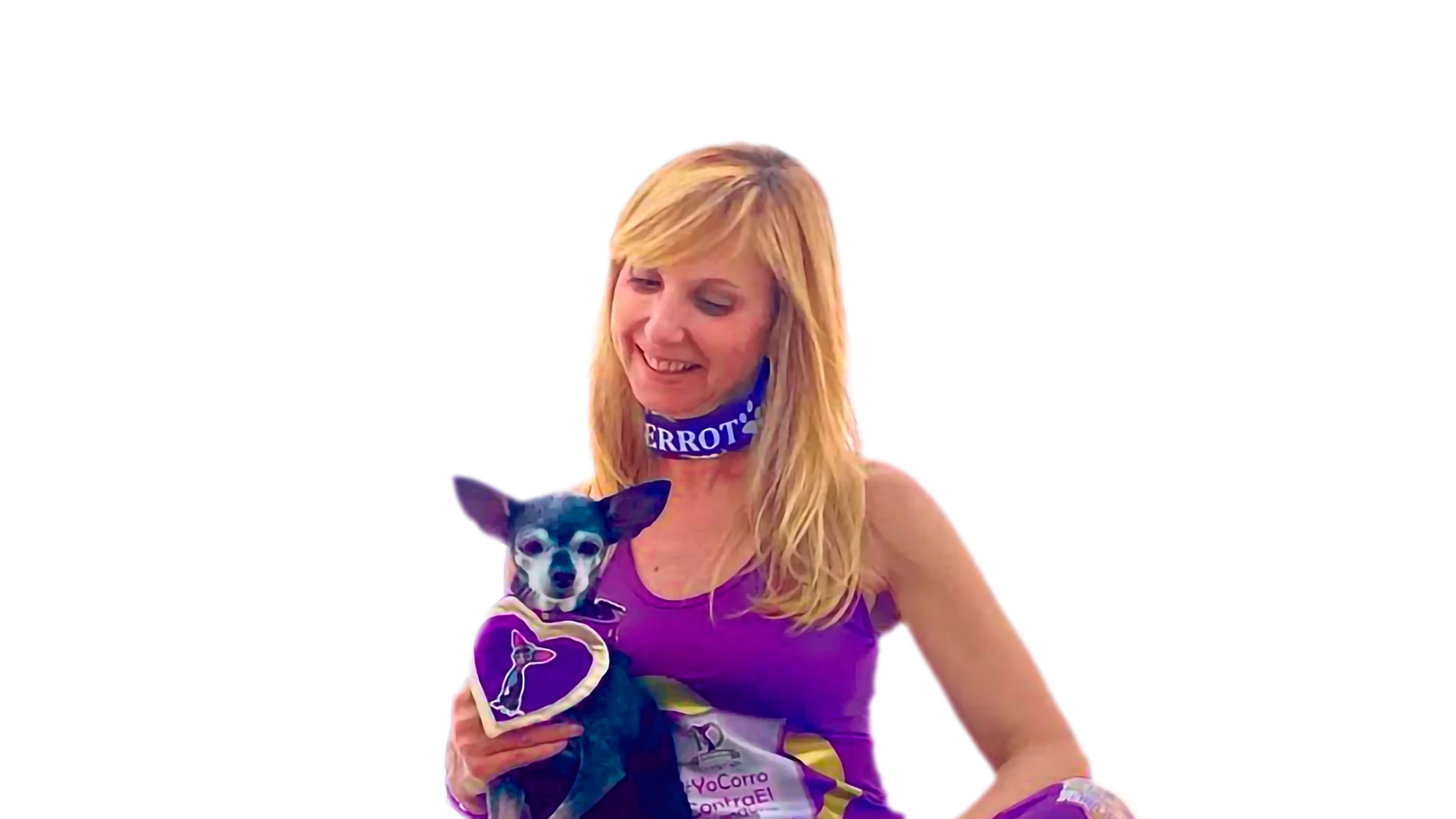 Alejandra Botto junto a Nicka