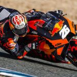 Dani Pedrosa, con su KTM en Jerez
