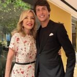 Carmen Lomana con Roca Rey