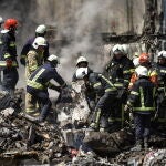 Missile attack on Uman amid wave of Russian strikes across Ukraine