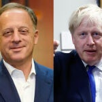 Richard Sharp y Boris Johnson