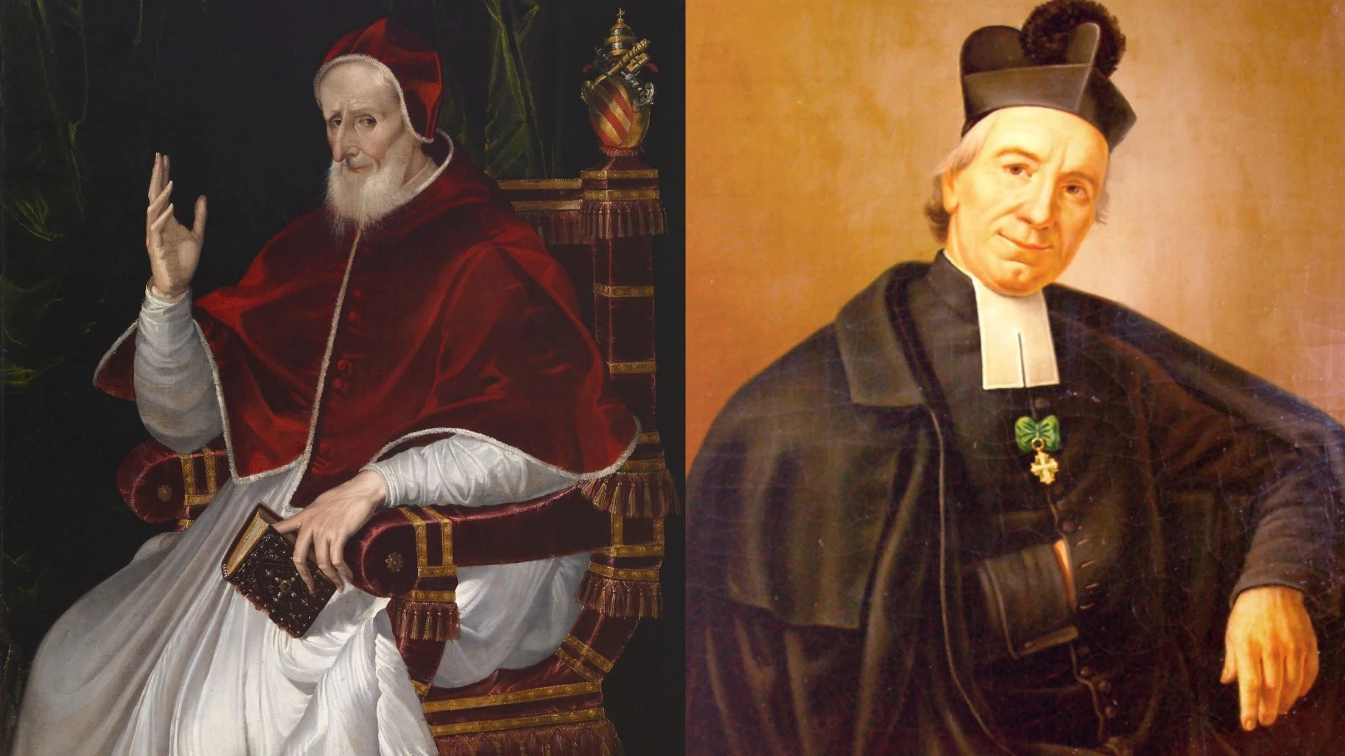 San Pío V y San José Benito Cottolengo