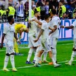 Real Madrid - UD Almería. Gol de Benzema