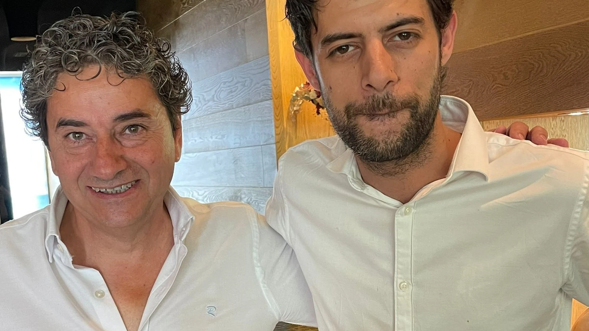 Tomás Gil y Jose Ramon Álvarez, del restaurante Bahía
