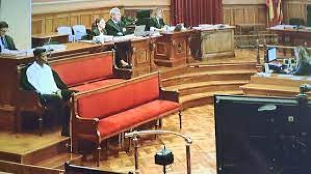El acusado, en el juicio