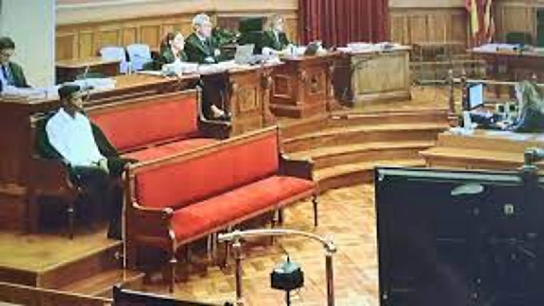 El acusado, en el juicio
